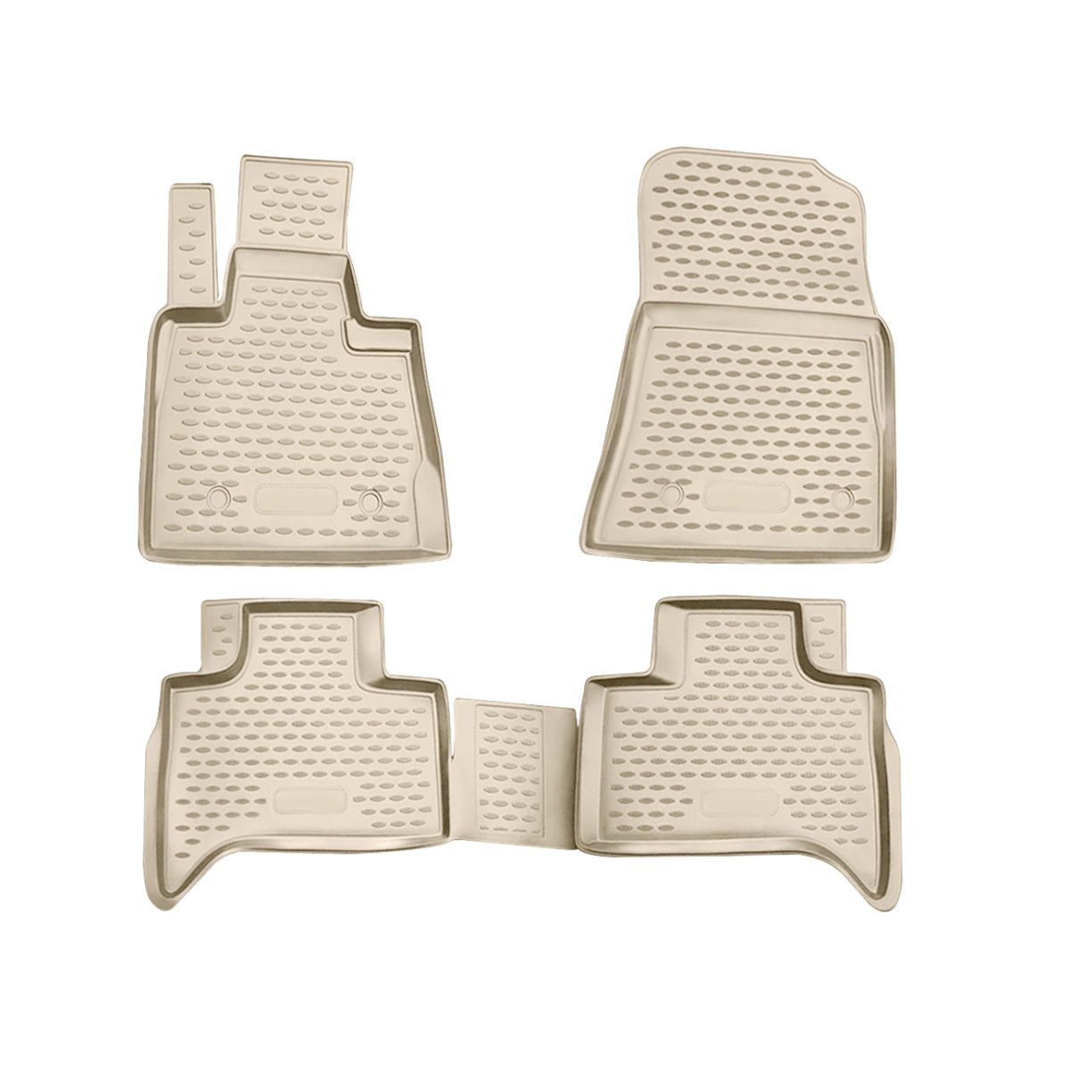 BMW X5 Floor Mats - Omac - Rubber TPE - Beige - '99-'06